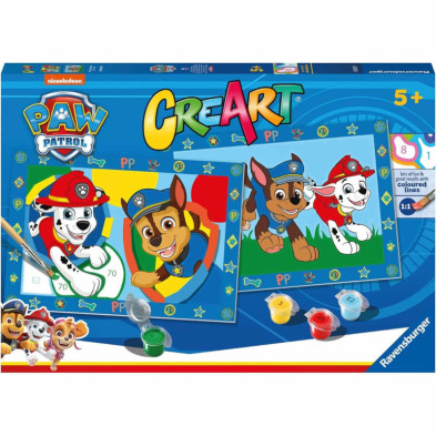 Imagen creart paw patrol kit para pintar