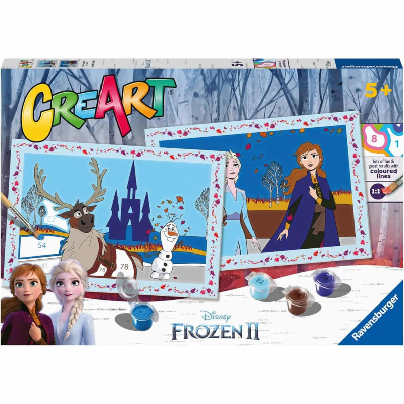 Imagen creart frozen ii kit para pintar Imagen creart frozen ii kit para pintar