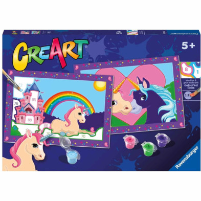 Imagen creart unicornios kit para pintar