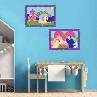 imagen 4 de creart unicornios kit para pintar