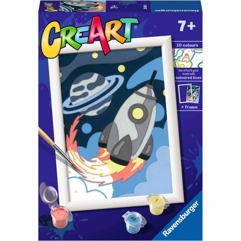 Imagen creart aventuras en el espacio kit para pintar Imagen creart aventuras en el espacio kit para pintar