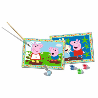 imagen 3 de creart peppa pig kit para pintar