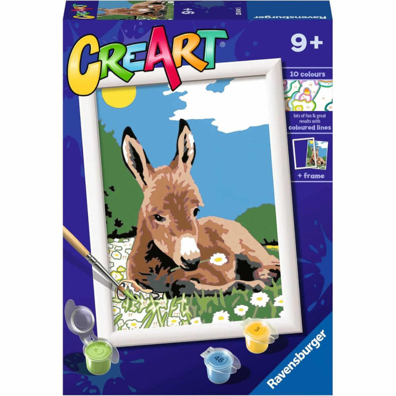 Imagen creart burro kit para pintar - serie e Imagen creart burro kit para pintar - serie e