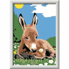 imagen 1 de creart burro kit para pintar - serie e