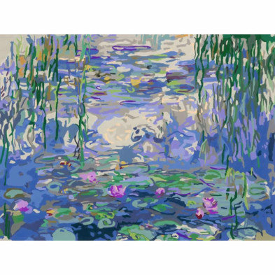 imagen 1 de creart monet los nenúfares kit para pintar
