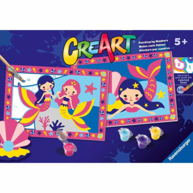 Imagen creart sirenas kit para pintar