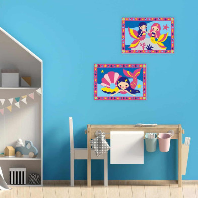 imagen 5 de creart sirenas kit para pintar