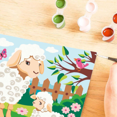imagen 3 de creart ovejitas kit para pintar