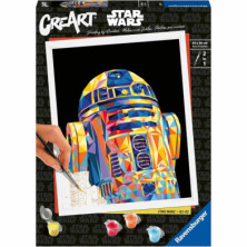 Imagen creart r2d2 star wars kit para pintar