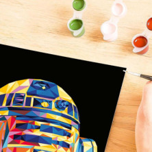 imagen 2 de creart r2d2 star wars kit para pintar