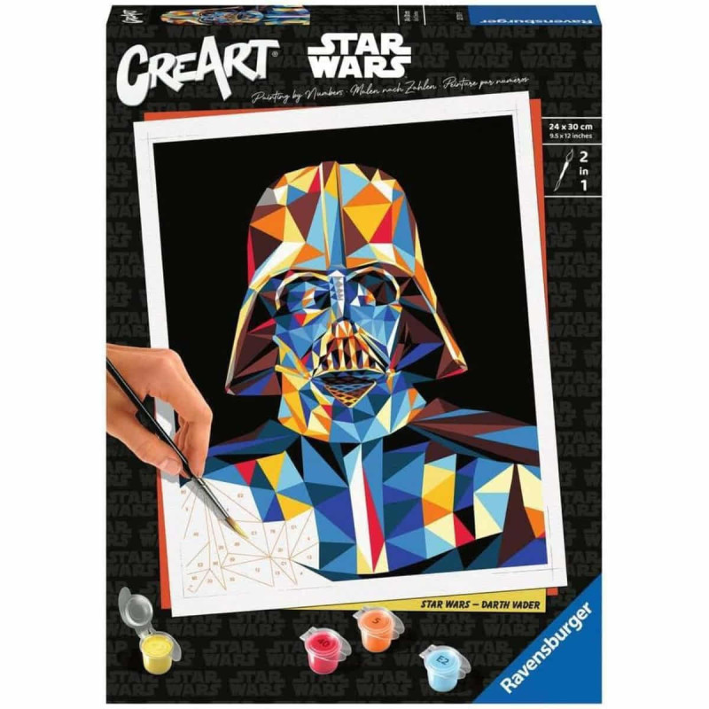 Imagen creart darth vader star wars kit para pintar Imagen creart darth vader star wars kit para pintar