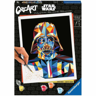 Imagen creart darth vader star wars kit para pintar