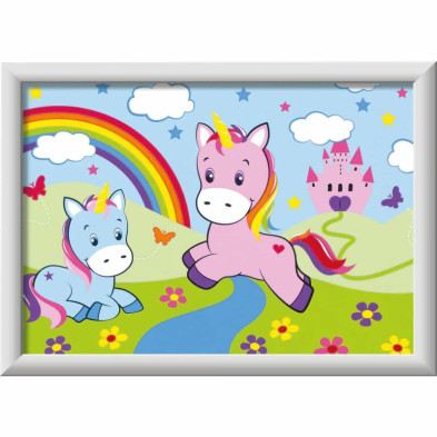 imagen 1 de creart unicornios arco iris kit para pintar