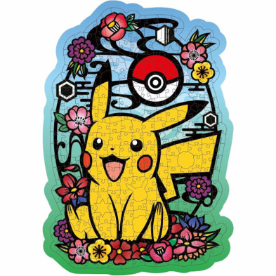 imagen 1 de puzzle de madera pokémon pikachu 300 piezas ravens