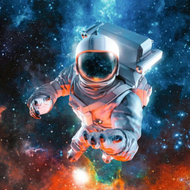imagen 2 de puzzle aventuras en el espacio 3x49 piezas