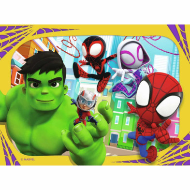 imagen 1 de puzzle 4 en 1 spidey 10