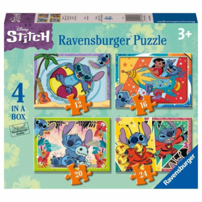Imagen puzzle 4 en 1 stitch disney  12