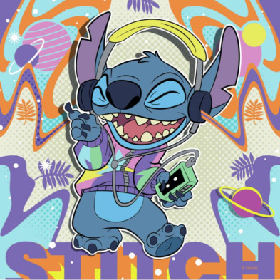 imagen 1 de puzzle stitch disney  3x49 piezas