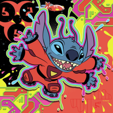 imagen 2 de puzzle stitch disney  3x49 piezas
