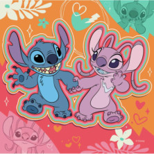 imagen 3 de puzzle stitch disney  3x49 piezas