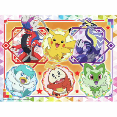 imagen 1 de puzzle pokémon 100 piezas xxl
