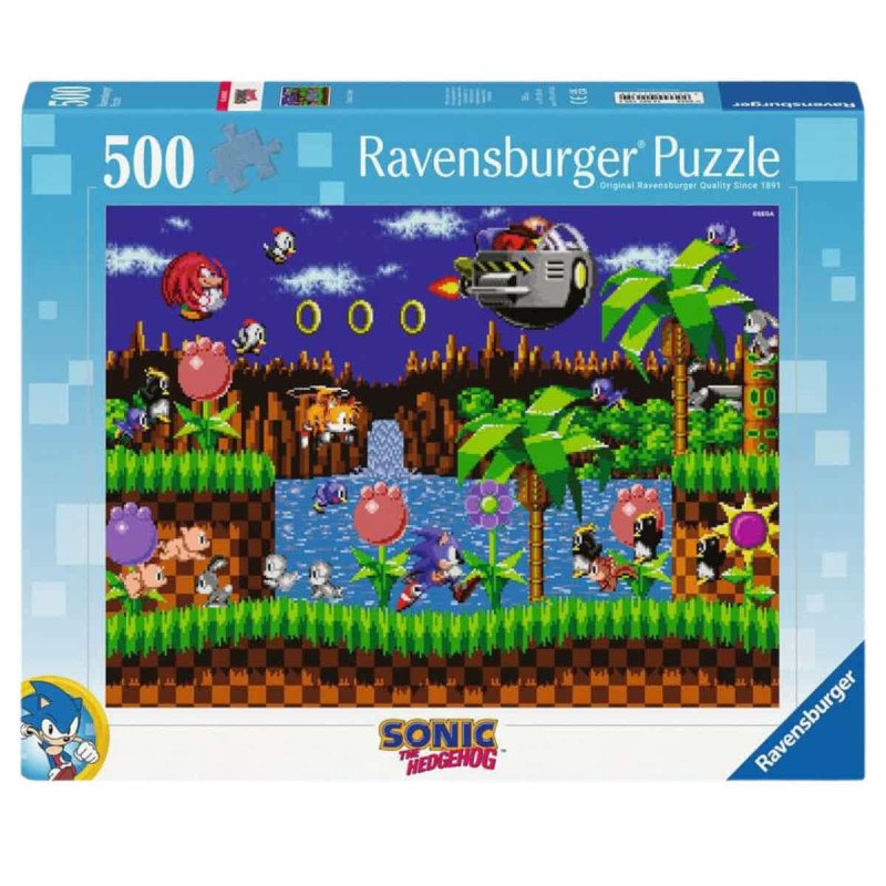 Imagen puzzle sonic 500 piezas panorama ravensburger Imagen puzzle sonic 500 piezas panorama ravensburger