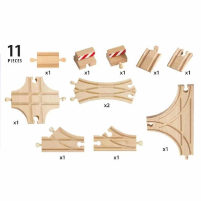 imagen 2 de pack de expansión de vías avanzado brio