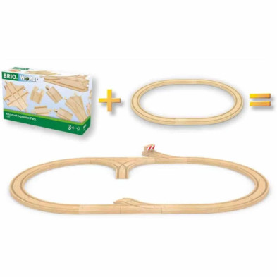 imagen 3 de pack de expansión de vías avanzado brio