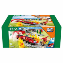 Imagen conjunto de rescate contra incendios brio