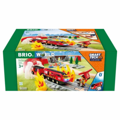 Imagen conjunto de rescate contra incendios brio