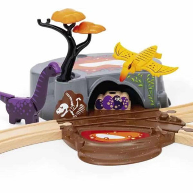 imagen 5 de set de aventura brio dinosaurios