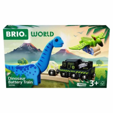 Imagen tren jurasic a pilas brio dinosaurios Imagen tren jurasic a pilas brio dinosaurios