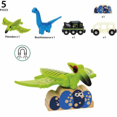 imagen 6 de tren jurasic a pilas brio dinosaurios imagen 6 de tren jurasic a pilas brio dinosaurios