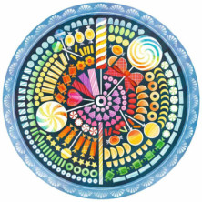 imagen 1 de puzzle circular caramelos 500 piezas circle of col