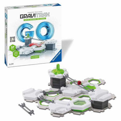 imagen 2 de juego gravitrax go flexible - circuito de canicas