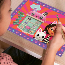 imagen 3 de creart gabby doll house kit para pintar