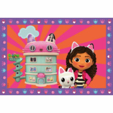 imagen 5 de creart gabby doll house kit para pintar