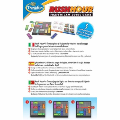 imagen 1 de juego rush hour travel ravensburger