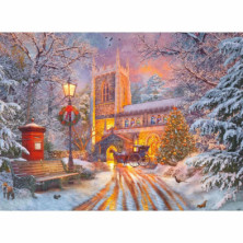 imagen 1 de puzzle navidad brillante 500 piezas ravensburger