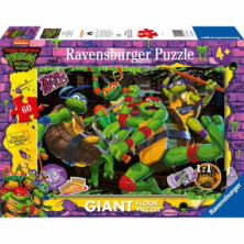 Imagen puzzle tortugas ninja 60 piezas ravensburger