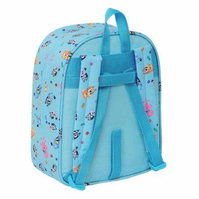 imagen 1 de mochila guarderia adaptable a carro bluey 27cm