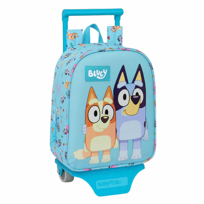 Imagen mochila con carro bluey 27cm Imagen mochila con carro bluey 27cm