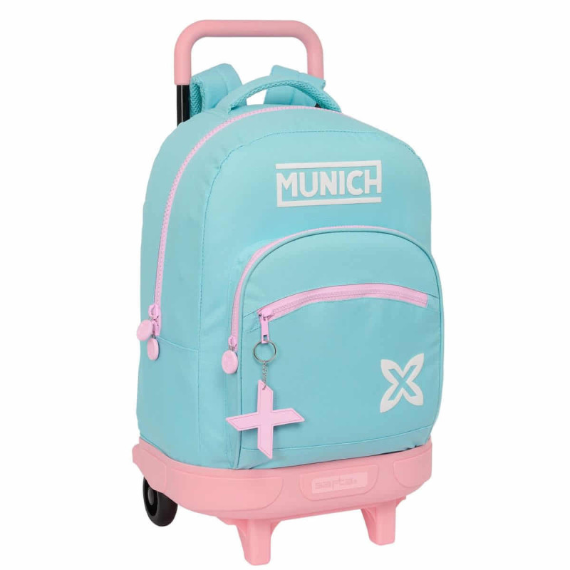 Imagen mochila con ruedas azul munich safta Imagen mochila con ruedas azul munich safta