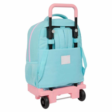 imagen 2 de mochila con ruedas azul munich safta