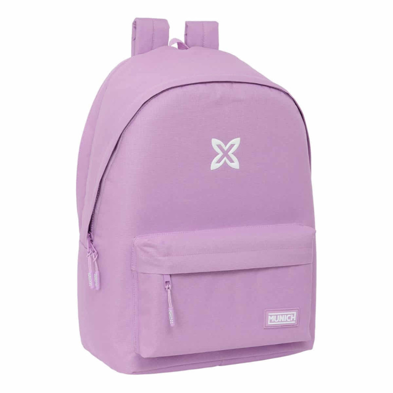 Imagen mochila doble munich 44cm lila safta Imagen mochila doble munich 44cm lila safta