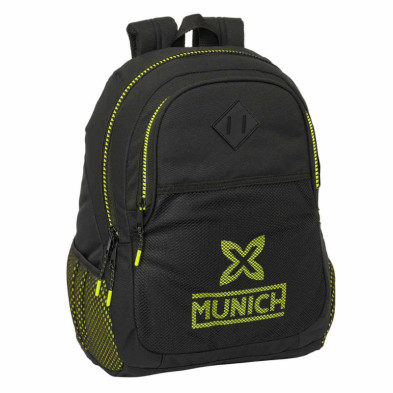 Imagen mochila escolar munich 44cm negra safta