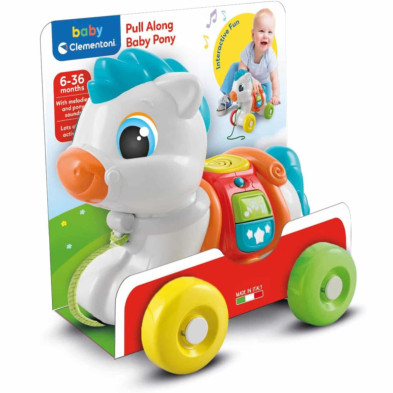 imagen 1 de arrastre baby pony clementoni - juegos