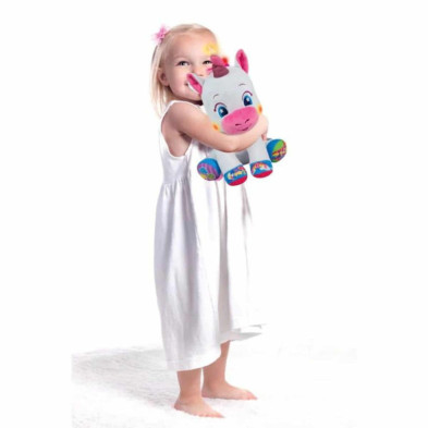 imagen 3 de peluche interactivo baby unicornio con luz y sonid