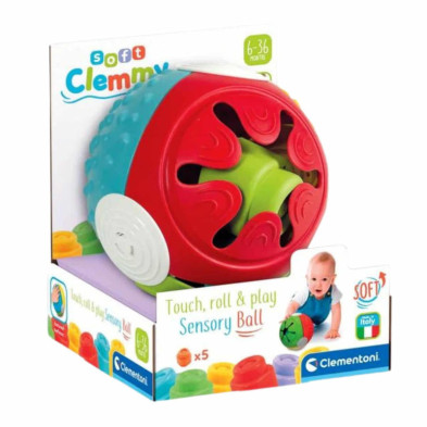 imagen 1 de juego clemmy pelota sensorial clementoni