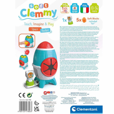 imagen 2 de juego clemmy cohete sensorial clementoni